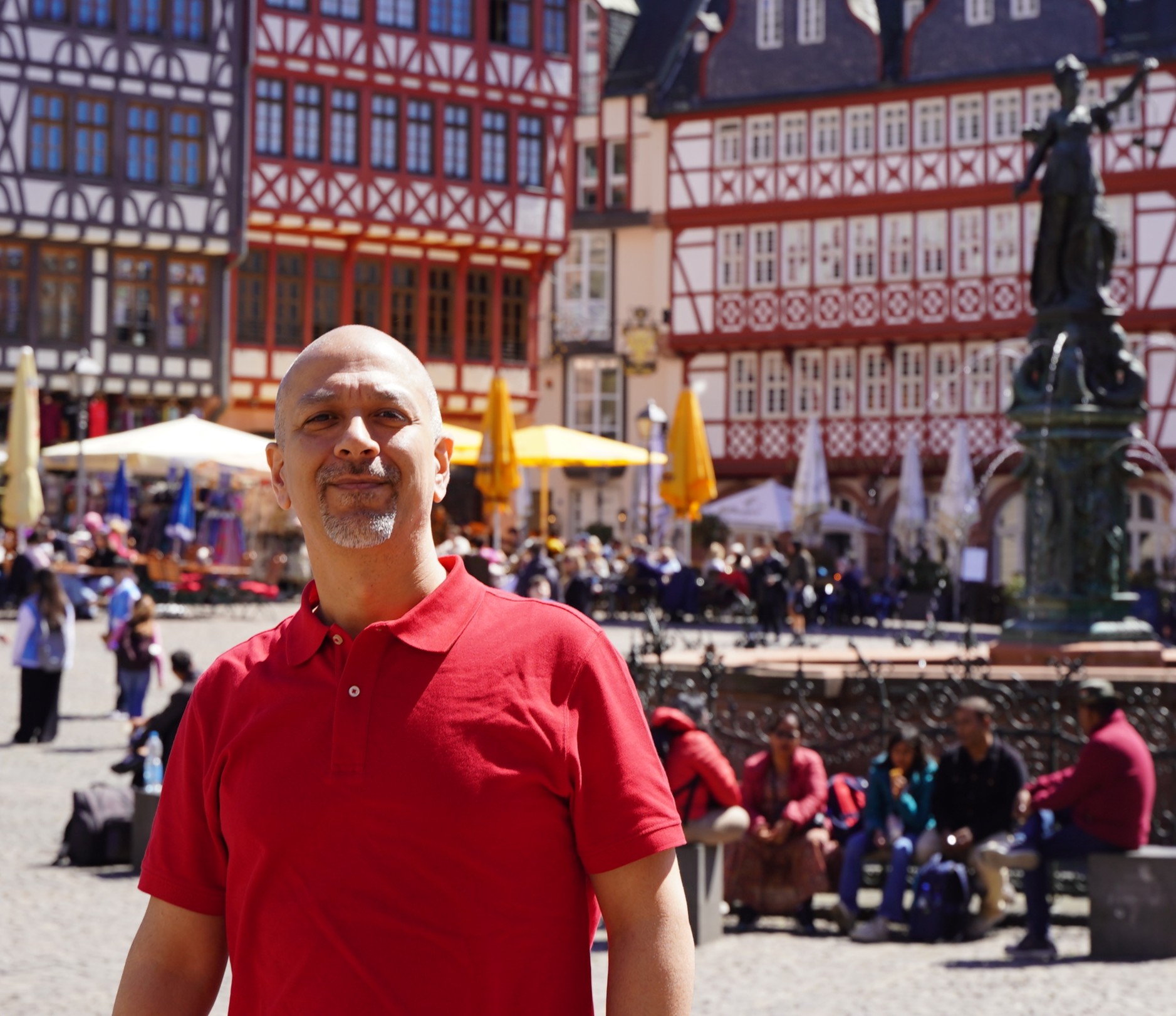 Taskin Koksalan in Germany during professional development training